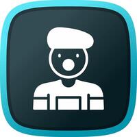 Mime Creative Icon Design vector