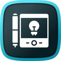 Graphic Tablet Creative Icon Design vector