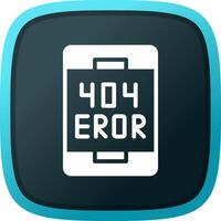 Error Creative Icon Design vector