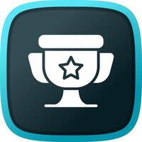 Trophy Creative Icon Design vector