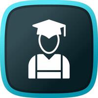 Graduate Creative Icon Design vector