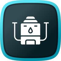 Water Boiler Creative Icon Design vector