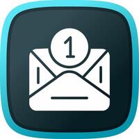 Email Creative Icon Design vector
