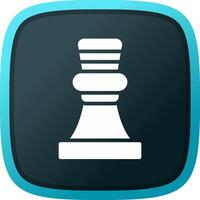 Chess Game Creative Icon Design vector