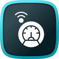 Smart Meter Creative Icon Design vector