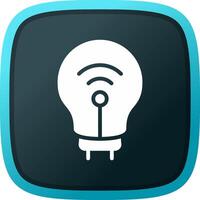 Smart Light Creative Icon Design vector