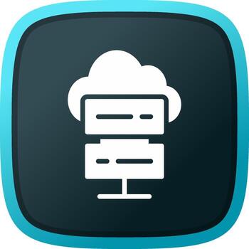 Cloud Computing Creative Icon Design vector