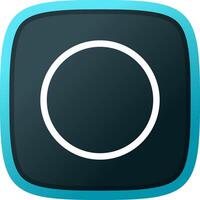 Circle Creative Icon Design vector