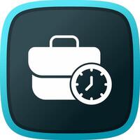 Business Time Creative Icon Design vector