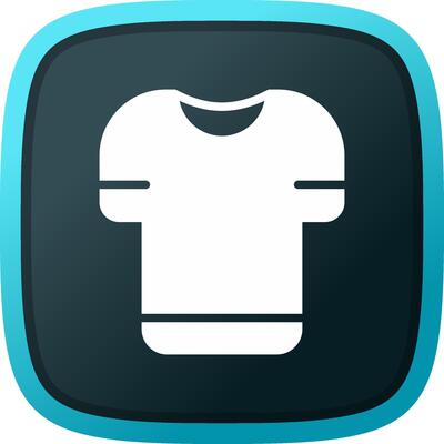 glyph Gradient Corner Design