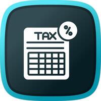 Tax Benefits Creative Icon Design vector