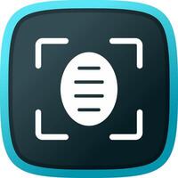 Biometrics Creative Icon Design vector