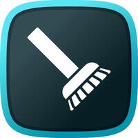 Broom Creative Icon Design vector