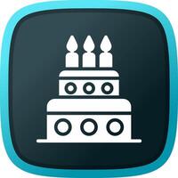 Cake Creative Icon Design vector