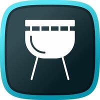 Barbecue Creative Icon Design vector