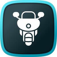 Motorbike Creative Icon Design vector