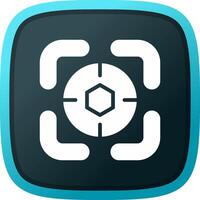 Basic Target Creative Icon Design vector
