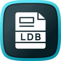 LDB Creative Icon Design vector