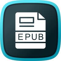 EPUB Creative Icon Design vector