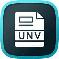 UNV Creative Icon Design vector