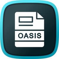 OASIS Creative Icon Design vector