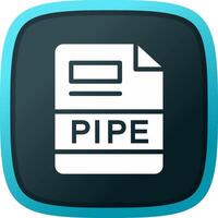 PIPE Creative Icon Design vector