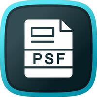 PSF Creative Icon Design vector