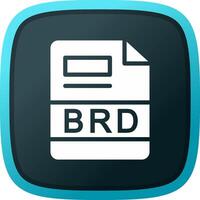BRD Creative Icon Design vector