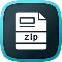 zip Creative Icon Design vector