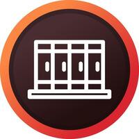 Locker Creative Icon Design vector