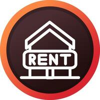 Rent Creative Icon Design vector