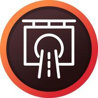 Tunnel Creative Icon Design vector