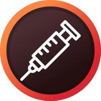 Syringe Creative Icon Design vector