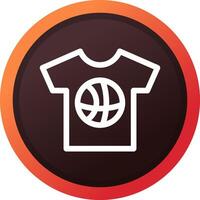 Shirt Creative Icon Design vector