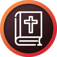 Bible Creative Icon Design vector