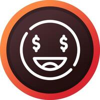 Greedy Creative Icon Design vector