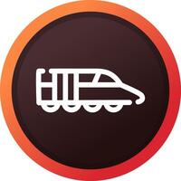 diseño de icono creativo de tren vector