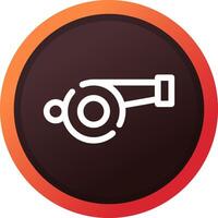 Whistle Creative Icon Design vector