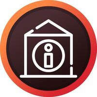 Information Point Creative Icon Design vector