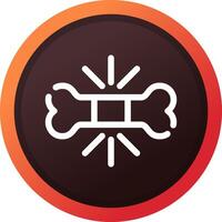 Bone Creative Icon Design vector