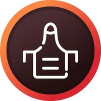 Apron Creative Icon Design vector