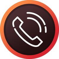 Call Creative Icon Design vector