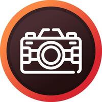 Photo Camera Creative Icon Design vector