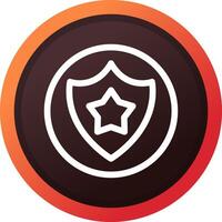 Law Enforcement Creative Icon Design vector