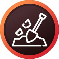 Mining Creative Icon Design vector