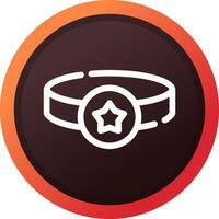 Belt Creative Icon Design vector