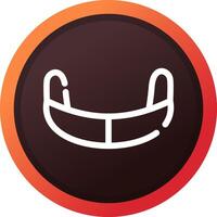 Gum Shield Creative Icon Design vector