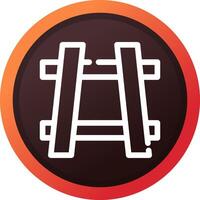 Railway Creative Icon Design vector