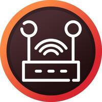 Wifi Creative Icon Design vector