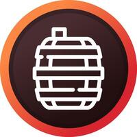 Barrel Creative Icon Design vector